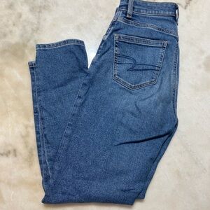 American Eagle Outfitters Blue Straight Leg Jeans
